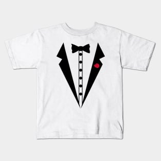 Tuxedo Gentlemen Kids T-Shirt